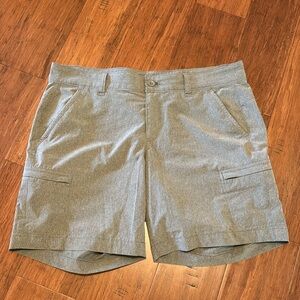 Eddie Bauer FlexIon Amphib Gray Cargo Shorts